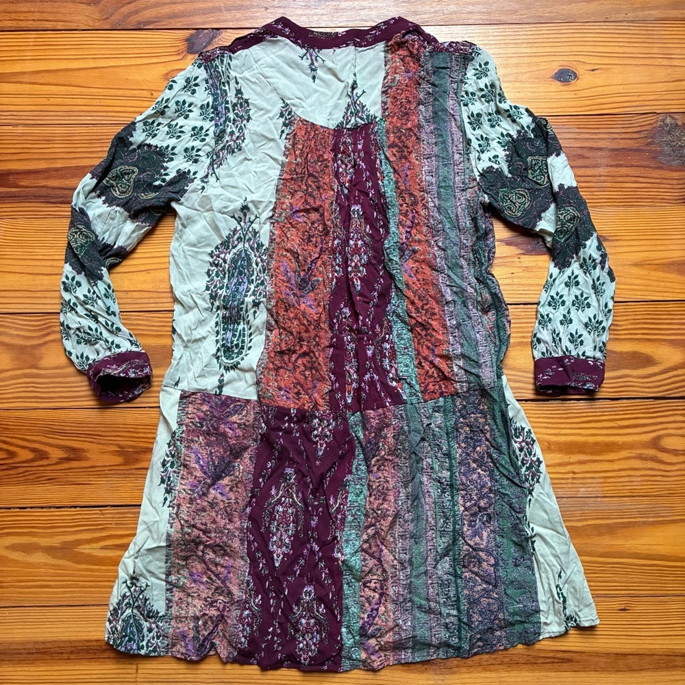 Tiny Petites Multicolor Bohemian Tunic Top, EUC, MP - Picture 11 of 12